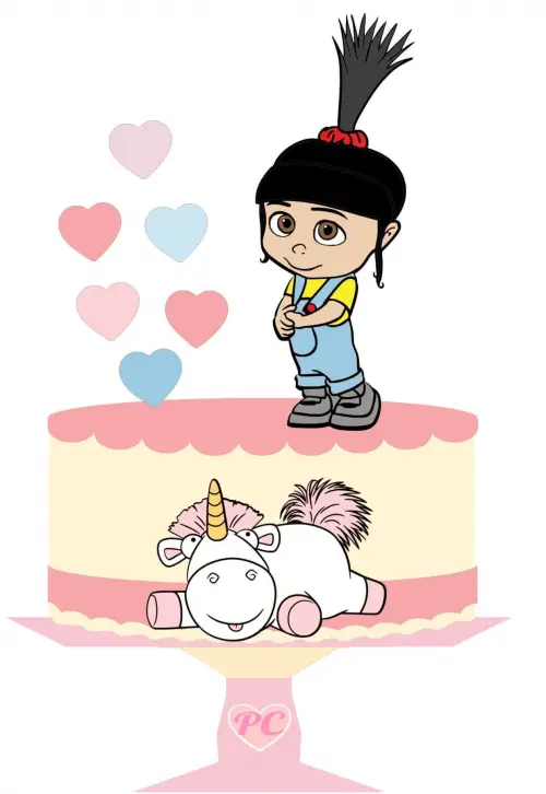 Arquivo de corte topo de bolo Minions