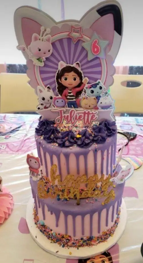 Arquivo de corte topo de bolo A Casa Mágica da Gabi