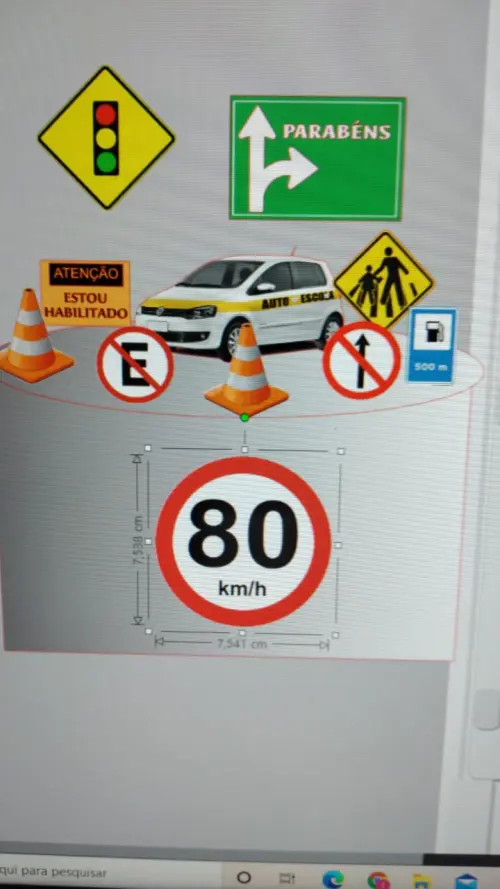 Arquivo de corte topo de bolo Auto escola