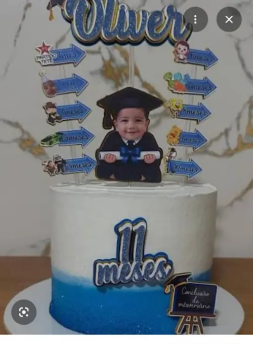 Arquivo de corte topo de bolo Formatura