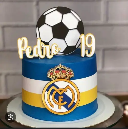 Arquivo de corte topo de bolo Futebol