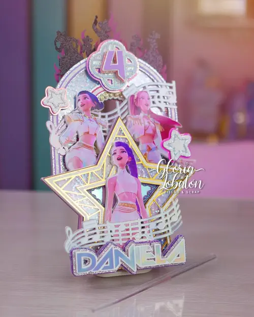 Arquivo de corte topo de bolo Kpop