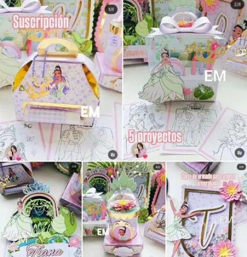 Arquivo Kit festa Princesa Tiana