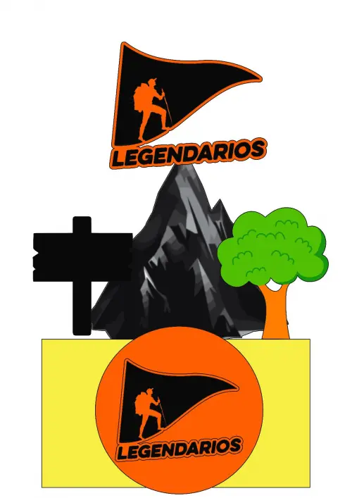 Arquivo de corte topo de bolo Legendários