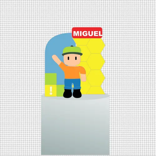 Arquivo de corte topo de bolo Stumble Guys