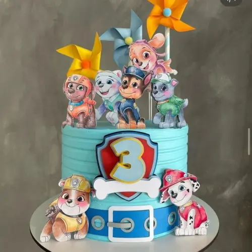 Arquivo de Corte Topo de Bolo Patrulha Canina
