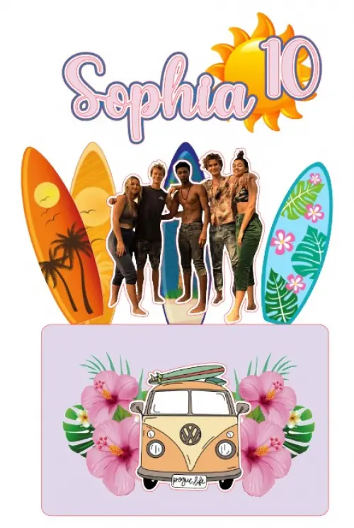 Arquivo de corte topo de bolo Outer Banks