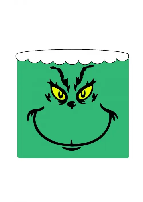 Arquivo de corte topo de bolo Grinch
