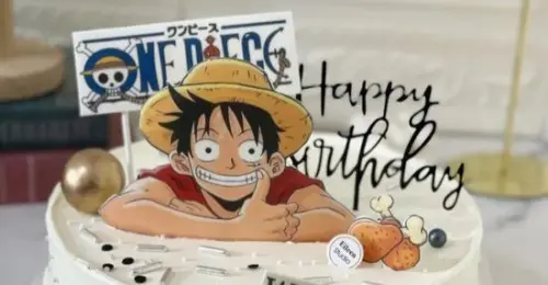 Arquivo de corte topo de bolo One Piece