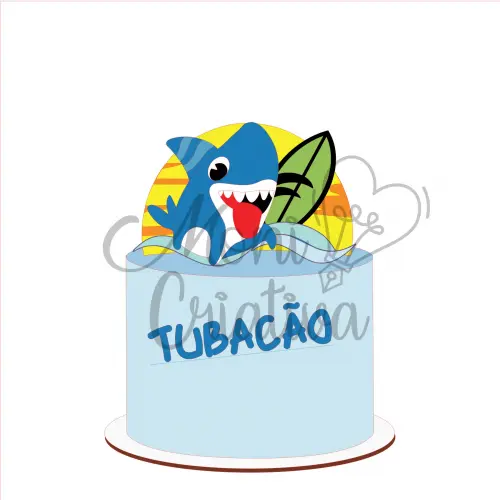 Arquivo de corte topo de bolo Tubacão