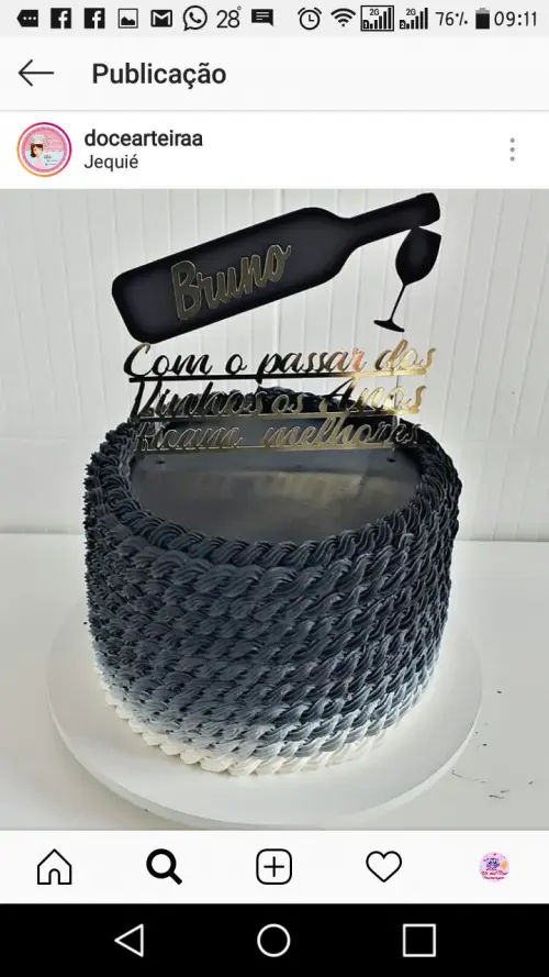 Arquivo de corte topo de bolo vinho