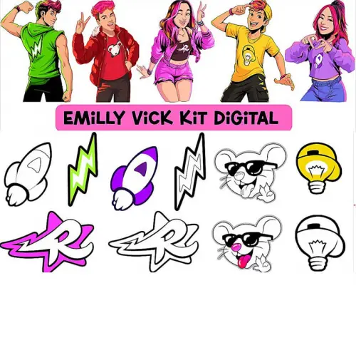 Kit Digital Emilly dos Rosas