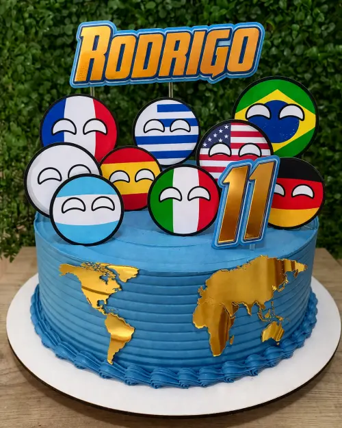 Arquivo de corte Topo de Bolo Copa do Mundo