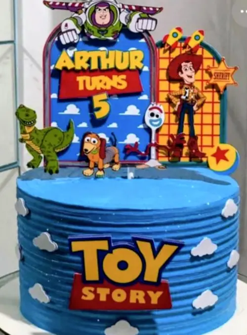 Arquivo de corte topo de bolo Toy Story