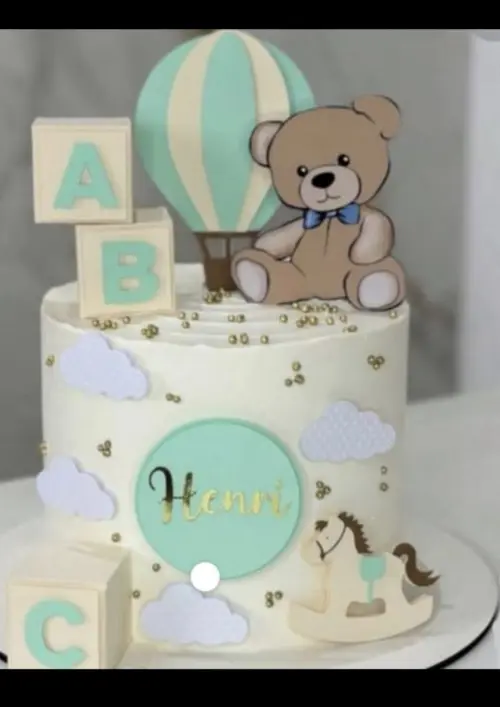 Arquivo de corte topo de bolo Chá de Bebe