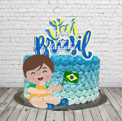 Arquivo de corte topo de bolo Copa do Mundo