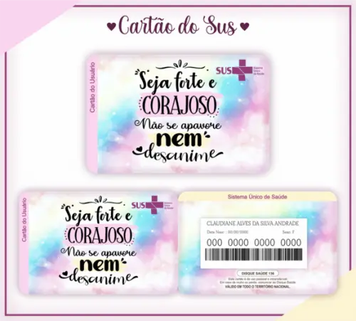 Cartão SUS Adulto