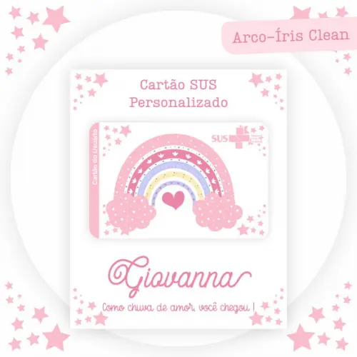 Cartão Sus Arco Iris