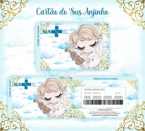 Cartão SUS Anjinho