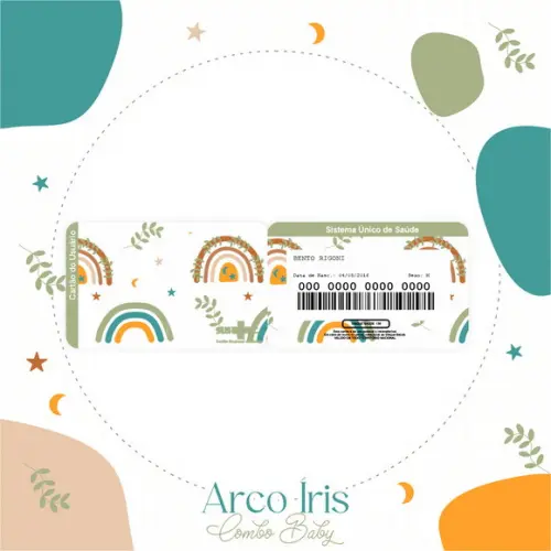 Cartão Sus Arco Iris