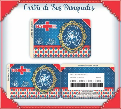 Cartão SUS Brinquedos