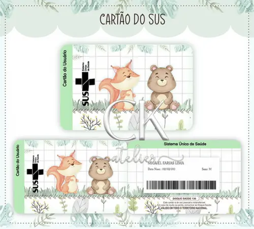 Cartão Sus Bosque