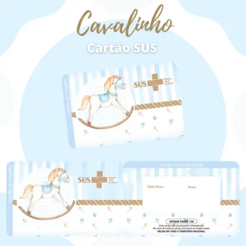 Cartão SUS Cavalinho