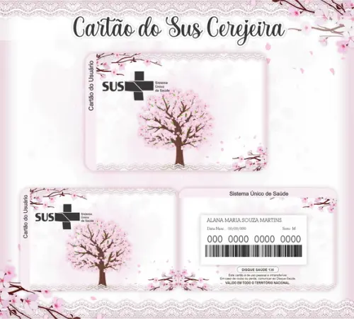 Cartão SUS Cerejeira