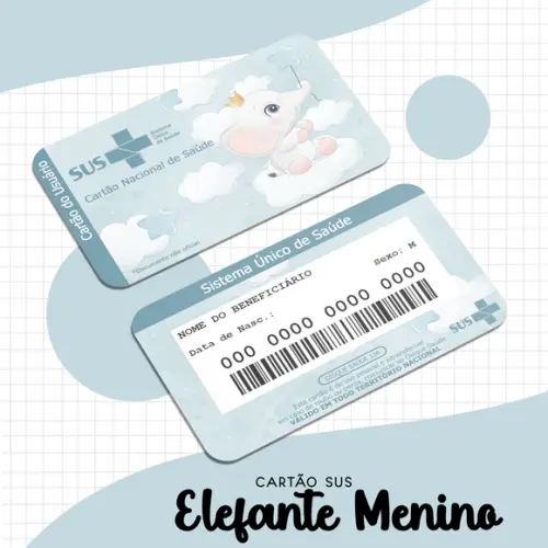 Cartão SUS Elefante