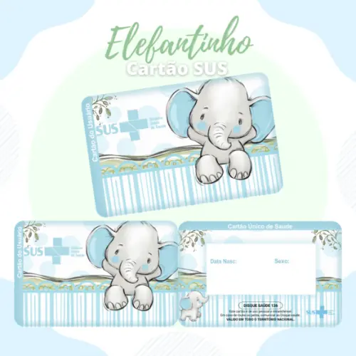 Cartão Sus Elefantinho
