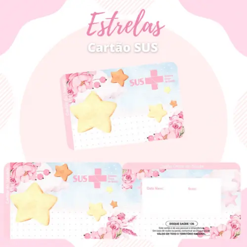 Cartão SUS Estrelas