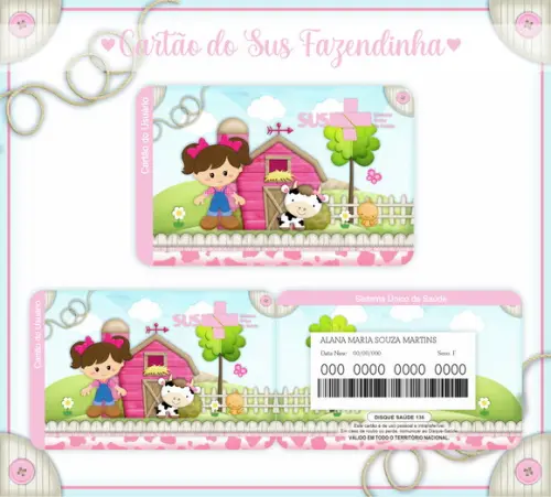 Cartão SUS Fazendinha