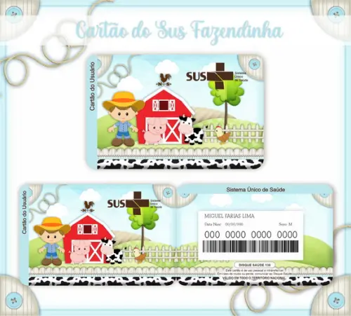 Cartão SUS Fazendinha