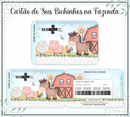 Cartão SUS Fazendinha