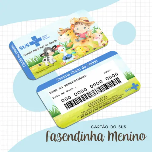 Cartão SUS Fazendinha
