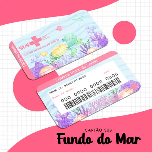 Cartão SUS Fundo do Mar