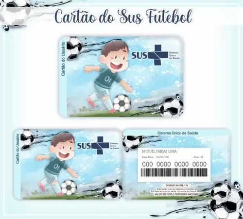 Cartão SUS Futebol