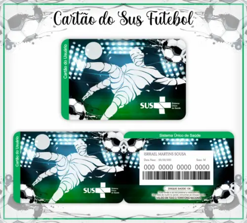 Cartão SUS Futebol