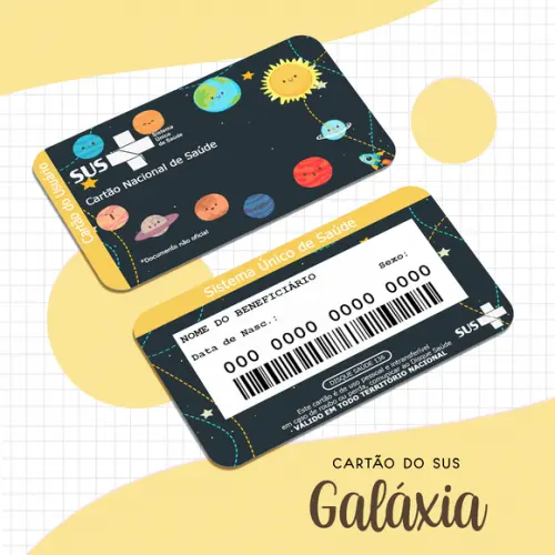 Cartão SUS Galaxia