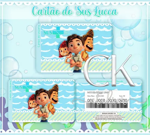 Cartão Sus Luca