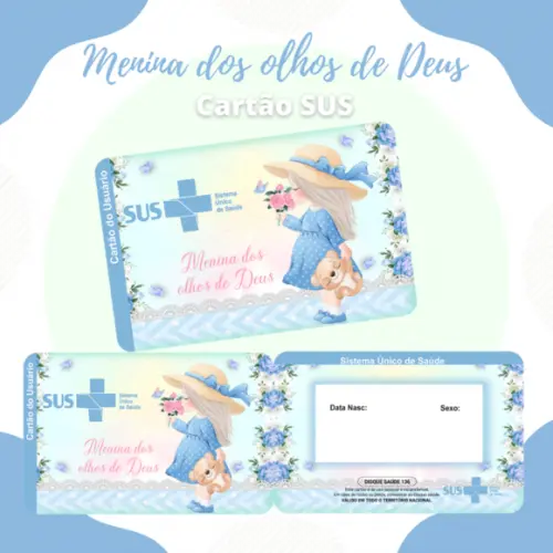 Cartão Sus Menina