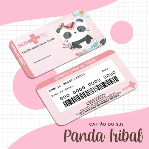 Cartão SUS Panda