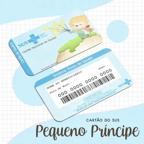 Cartão Sus Pequeno Principe