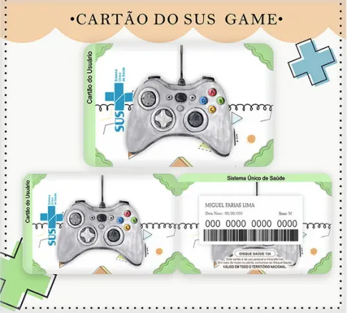 Cartão Sus Playstation