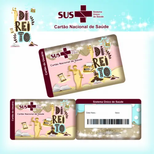 Cartão SUS Profissões Direito