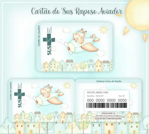 Cartão SUS Raposa