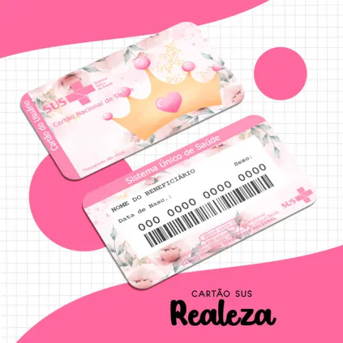 Cartão SUS Realeza