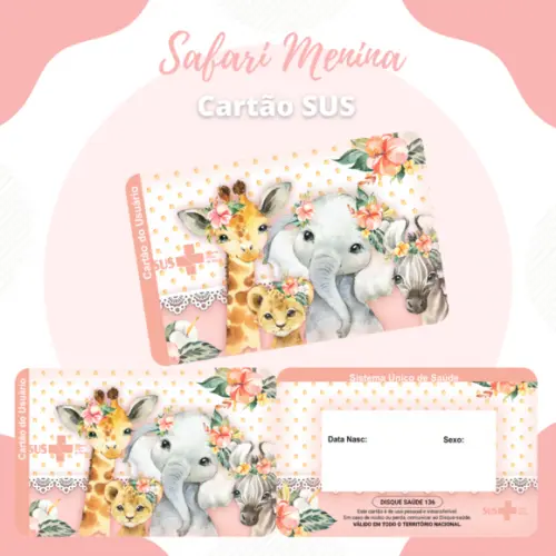 Cartão SUS Safari
