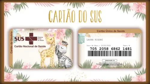 Cartão Sus Safari Boho