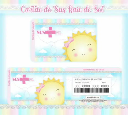Cartão SUS Solzinho
